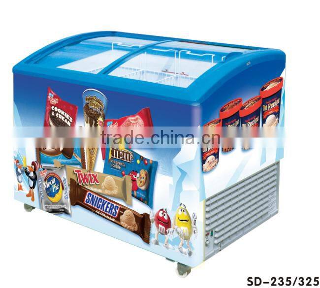 ice cream freezer ice cream display freezer glass door ice cream freezer