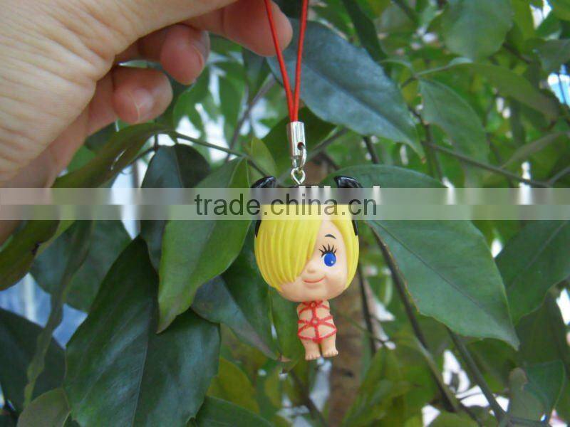 plastic PVC mobile phone charms