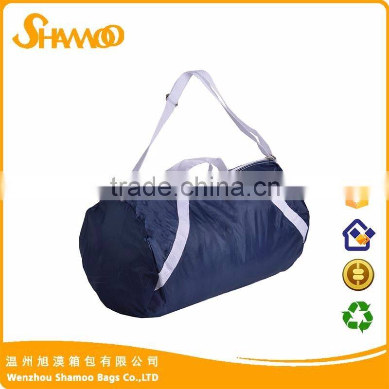 High quality 210D polyester foldable duffel bag for sport