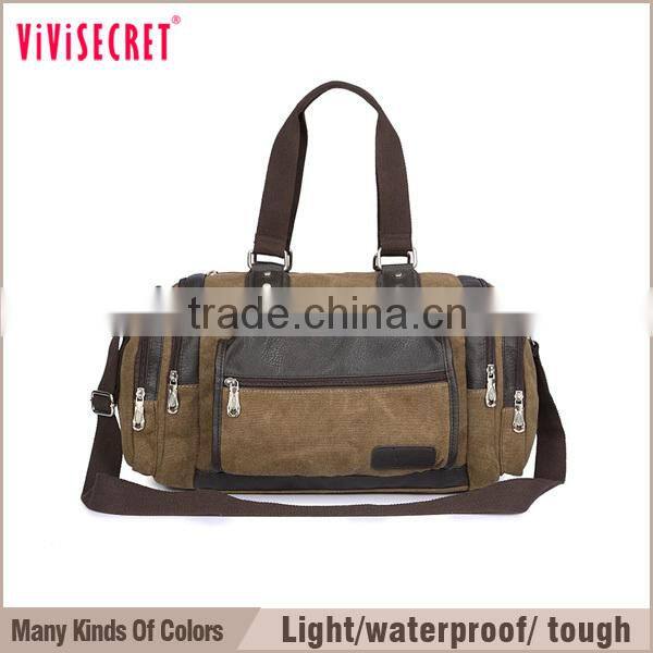 2015 trendy college student single shoulder canvas school bag