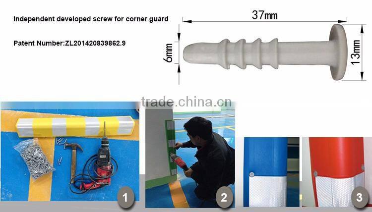 Patented anti aging corner guard/protect with impact-resistant material