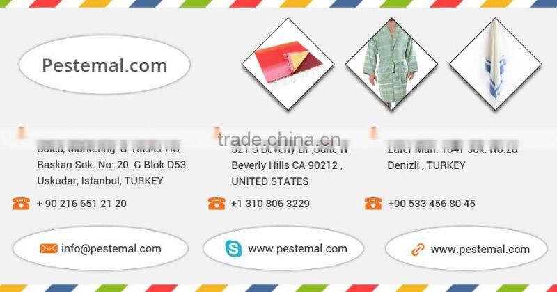 Superior Quality Peshtemal Towel Bathrobe at Factory Price