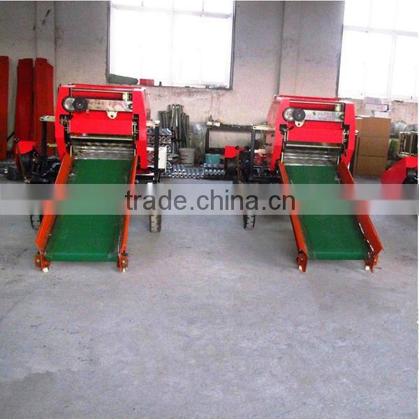 Newest style ensilage baler/ mini baler for hay, grass, alfalfa, straw, silage