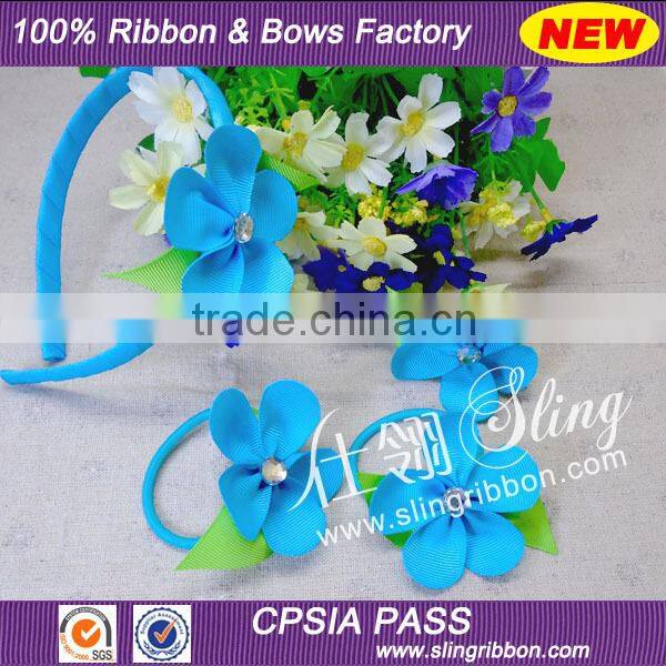 2015 New Arrival Wholesale Gift Set Grosgrain Hair Bows