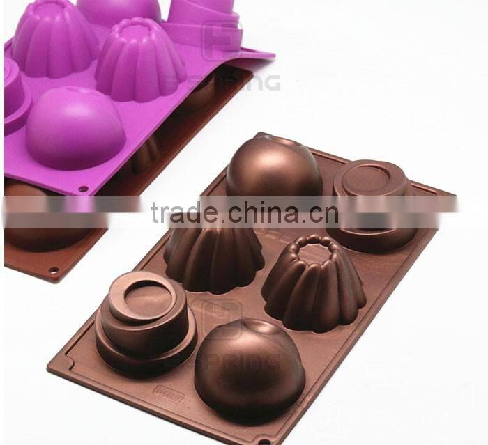 Silicone baking cake mould with funny designs silicone cake pan