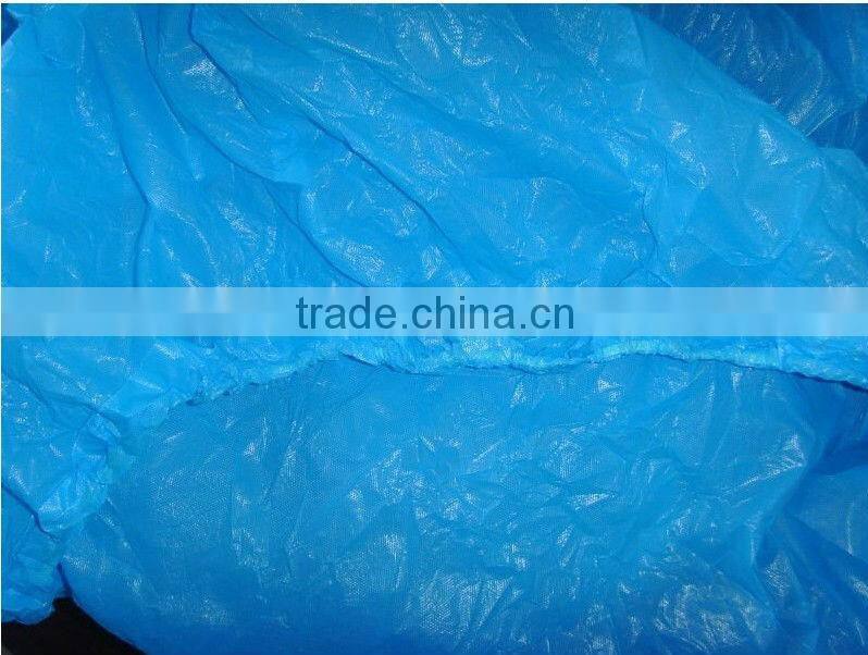 Disposable plastic waterproof PE/CPE bedspread