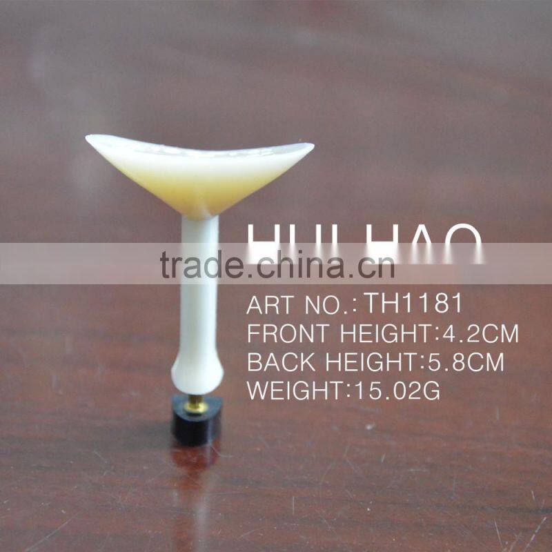 2015 fashion ABS lady shoe heel