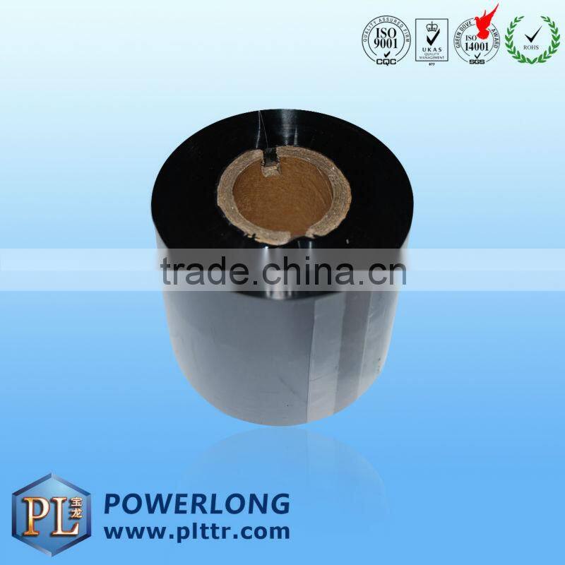 Enhanced wax thermal transfer ribbon
