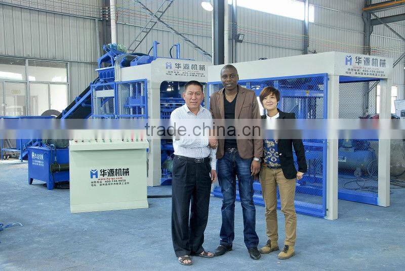 2013 New type 4-15 cement block making machine