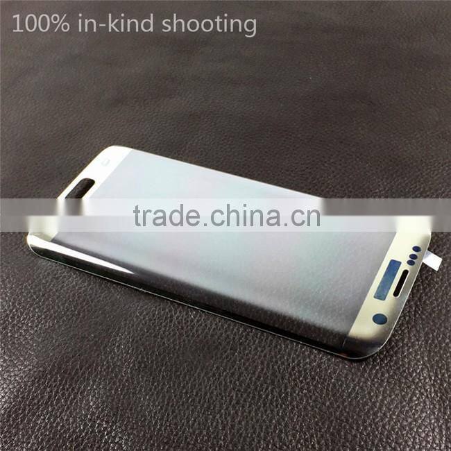 New arrived !! For Samsung Galaxy S7 edge 3D Curved Surface Full Screen Cover tempered Glass Film for Samsung Galaxy S7 edge