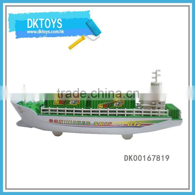 Cheapest Plastic Container Ship Toy Friction Power Ship