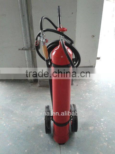 Wheeled fire extinguisher with EN1866-1 with estintore carrellato