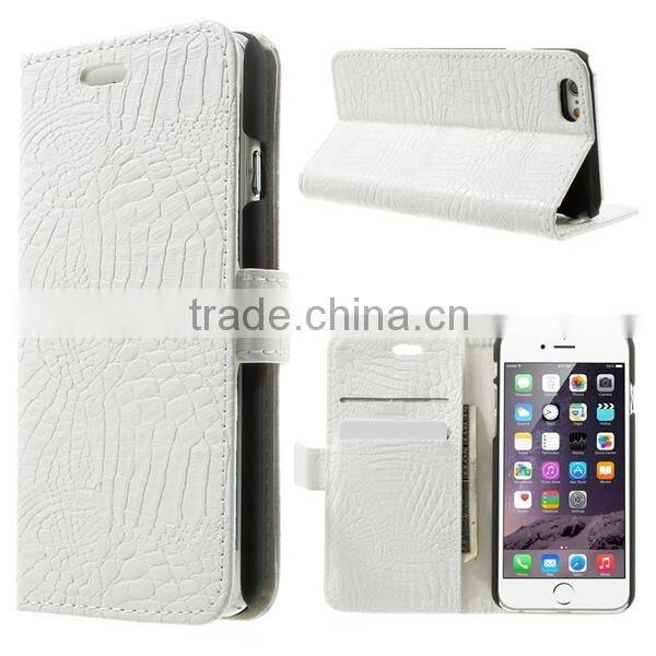 Original Design Low Price Genuine Leather Handmade Phone Leather Case For Iphone 6 Plus