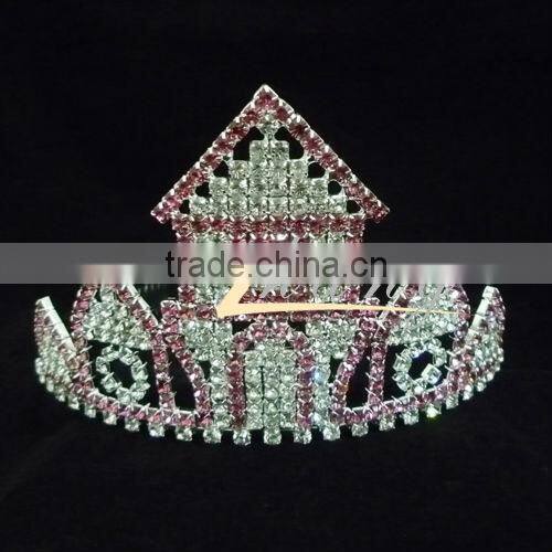 House design rhineston tiaras
