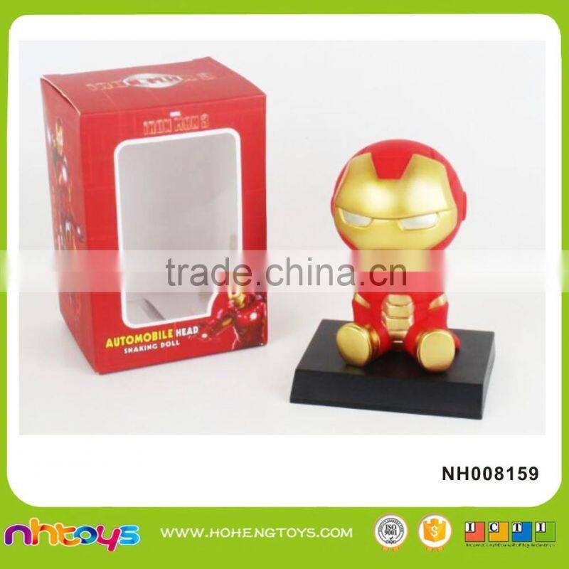 PVC cartoon automobile head shaking doll