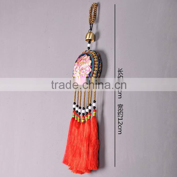 2015 new arrival round pendant cheap pendant for new house embroidery pendant