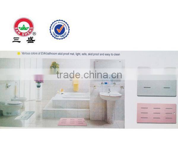 Factory quality EVA foam easy stock bathroom mat