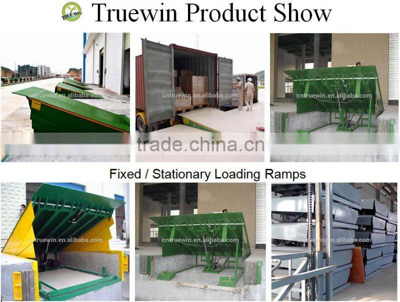 Full automatic 3t-12t hydraulic cylinder dock leveler
