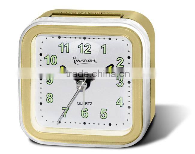 BB06808 old fashion mini travel alarm clock/selling well all over the world
