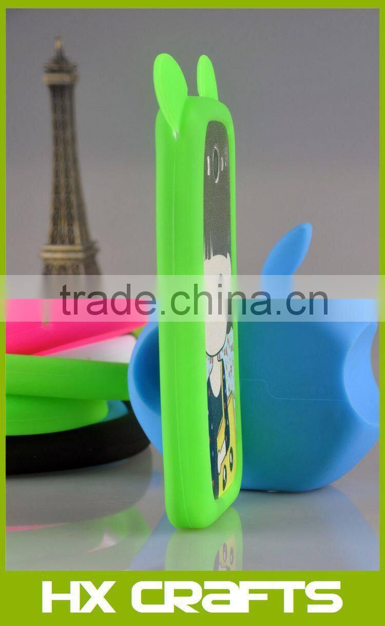 Circle frame china wholesale market silicone case to protect 4" smart phone&7"