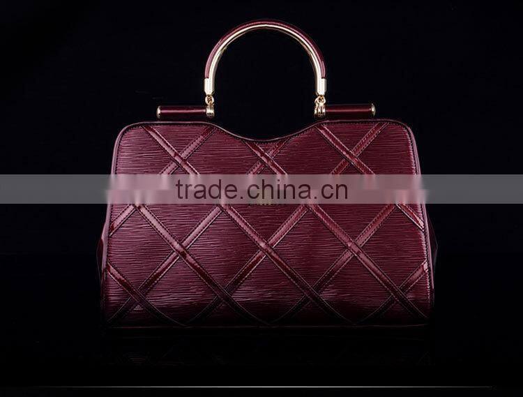 party pattern leather brand name designer hot sell handbag organiser