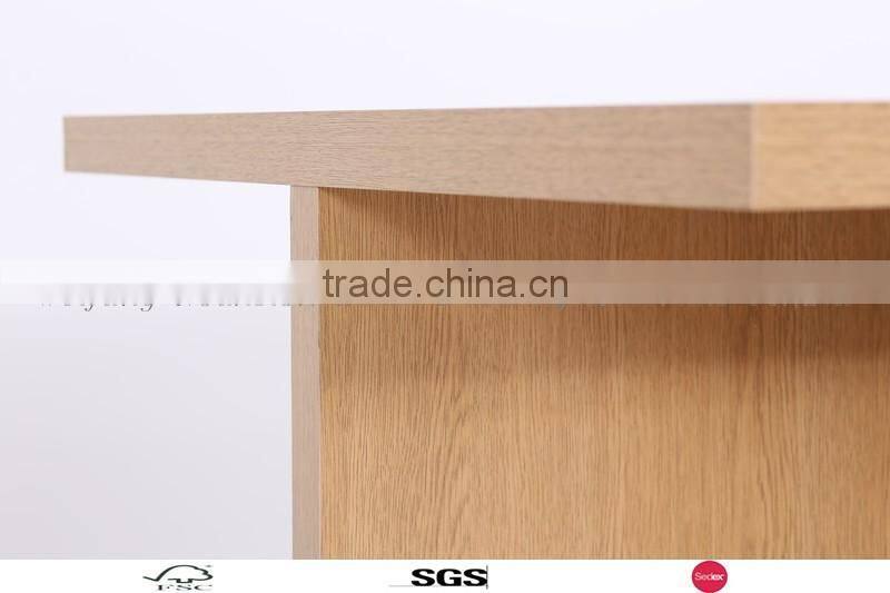 2016 Modern design wooden coffee table with good quality can match the stool