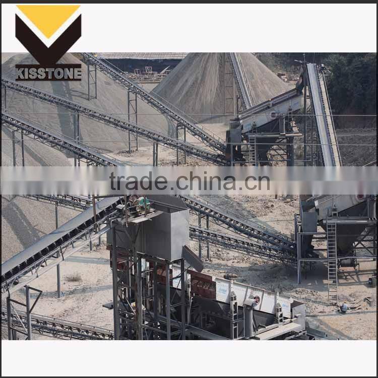 High abrasive resistance portable belt conveyor price