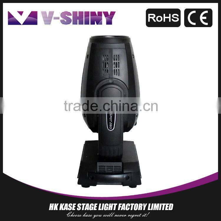 280W Beam spot wash 3 in 1 stage moving head light