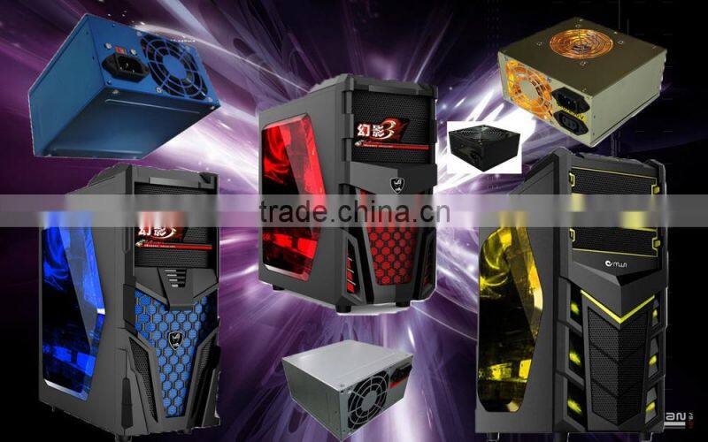 transparent side panel SPCC gaming computer case