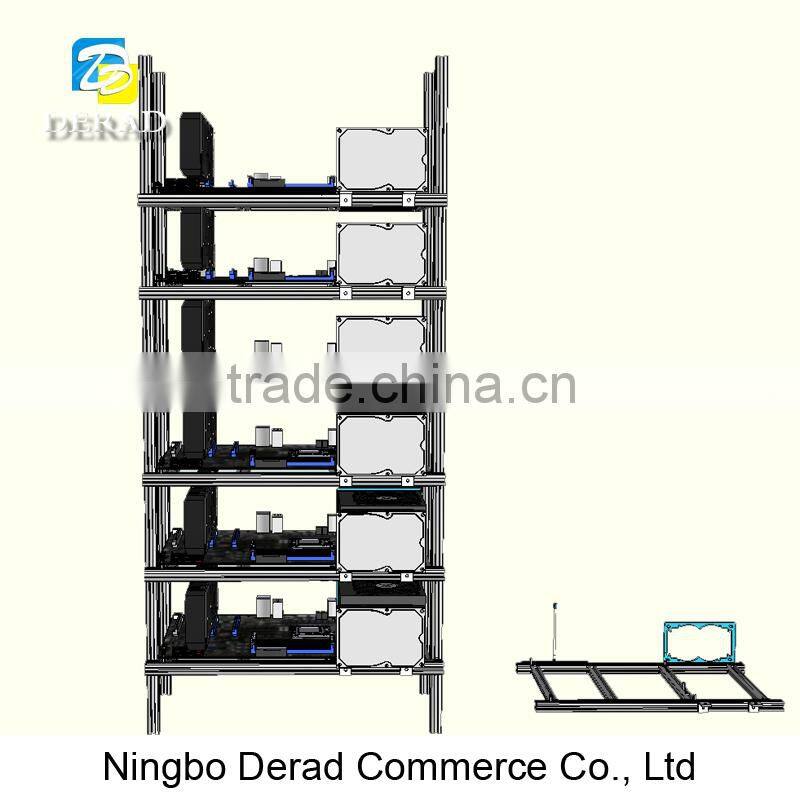 Custom Vertical ATX Aluminum Computer Studio Server Rack