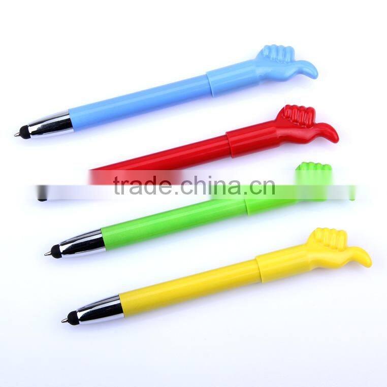 Finger shaped promotion touch screen pen for smartphone