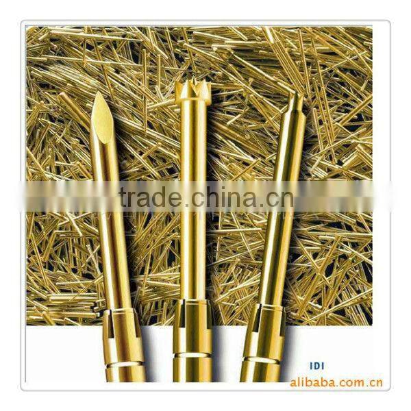 Customized 8pin probe plug type pogo pin magnetic connector, connector Probes with shrapnel