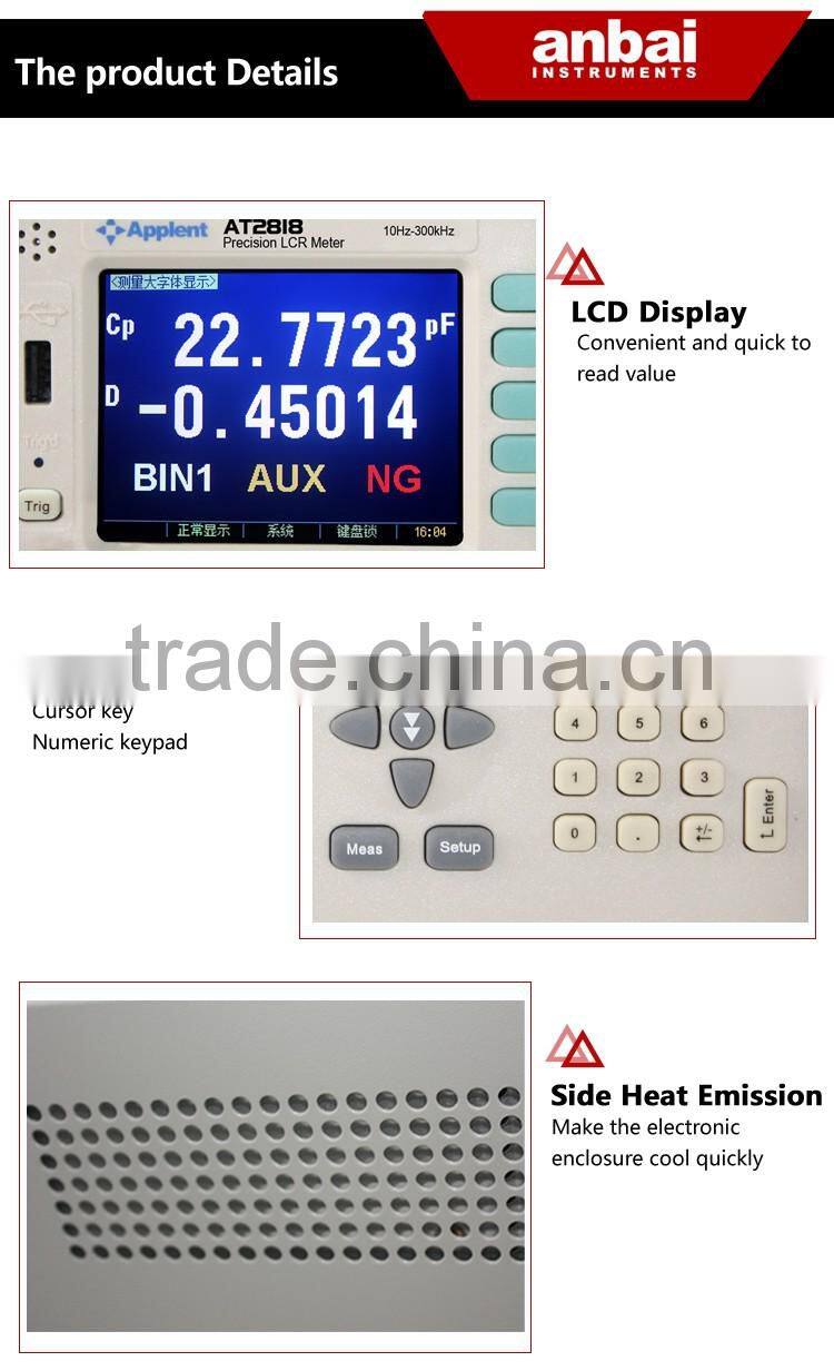 AT2818 High Precision Digital LCR Meter Components Testing Instruments