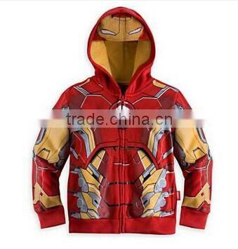 The Avengers, Iron Man Children Hoodies Sweatshirt Boys Spring Autumn Coat Kids Long Sleeve Outwear Baby Clothing Spider man