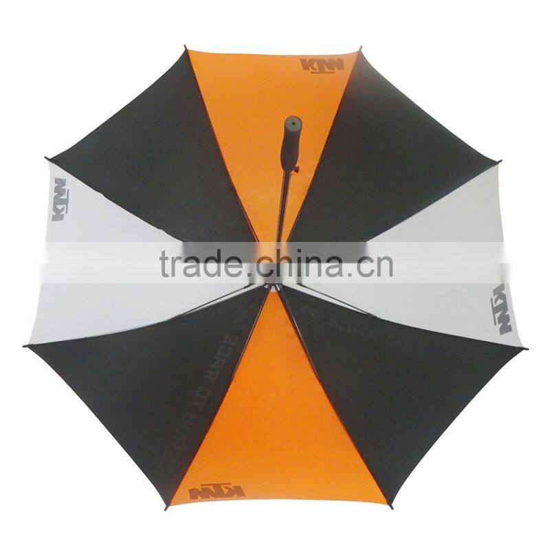 30"x 8 ribs fiberglass automatic golf umbrella with pouch