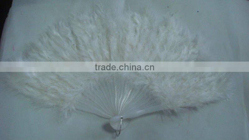 feather plastic fan