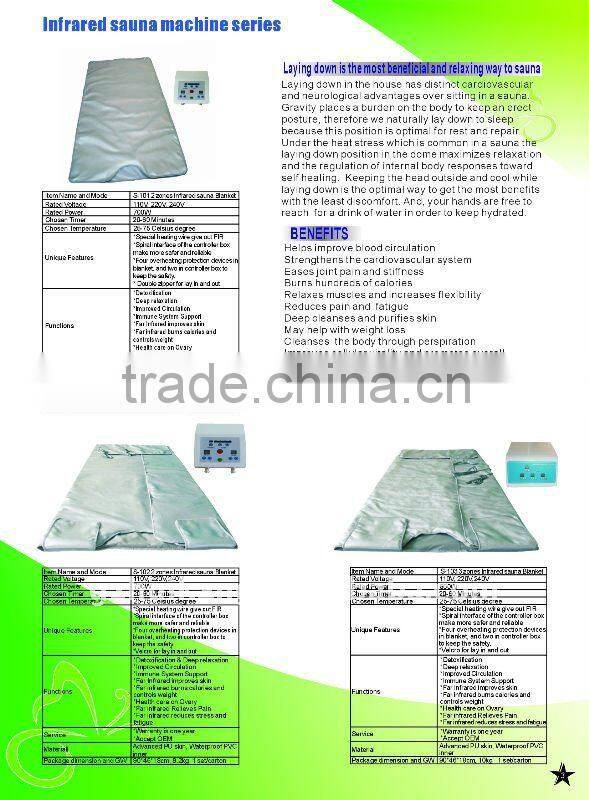 detox body wrap sauna product for body slimming S-103 CE certificate