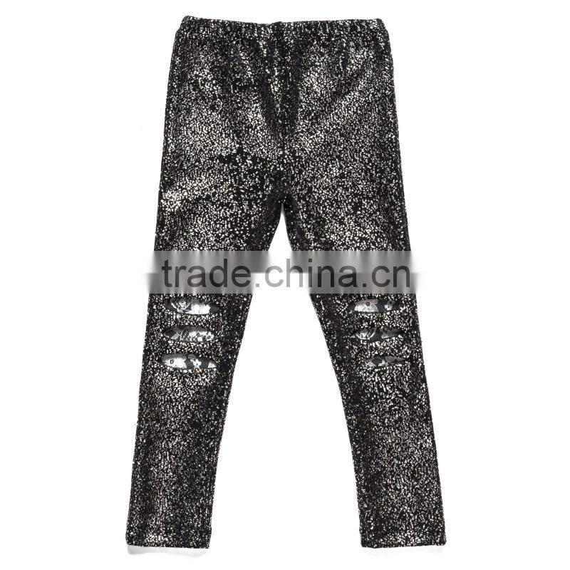Latest Newest Design Fashionable Comfortable Lovely Baby Girl Sequin Long Pants, High Quality Latest Lovely Baby Girl Pant