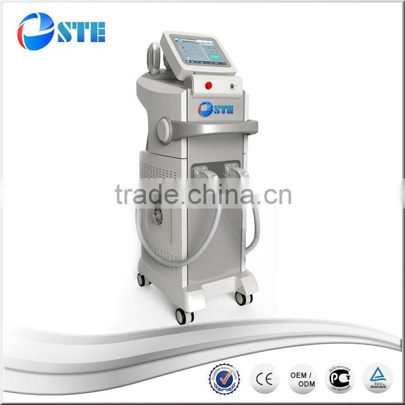 Genuine sapphire crystal lamp permanent laser hair removal IPL SHR OPT E-light beauty salon equipment