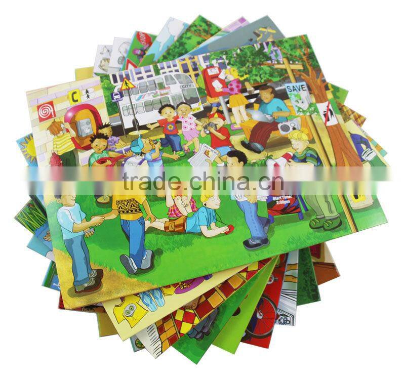 forest wooden puzzle paper sleeve packaging