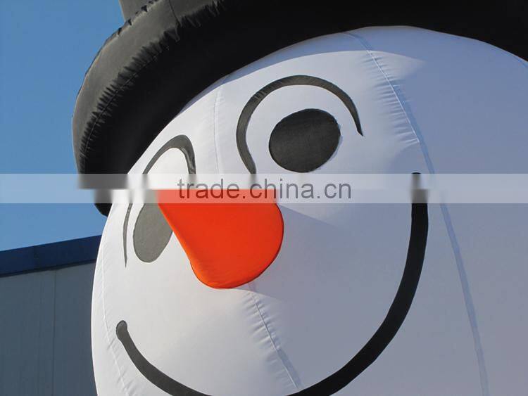 Inflatable Snowman with different faces and styles
