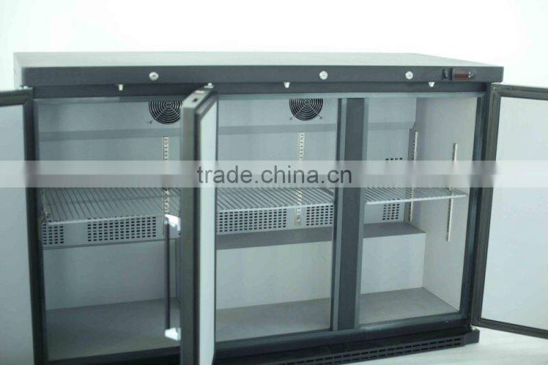 4 glass doors beverage coolerback bar Beer cooler instant beverage cooler
