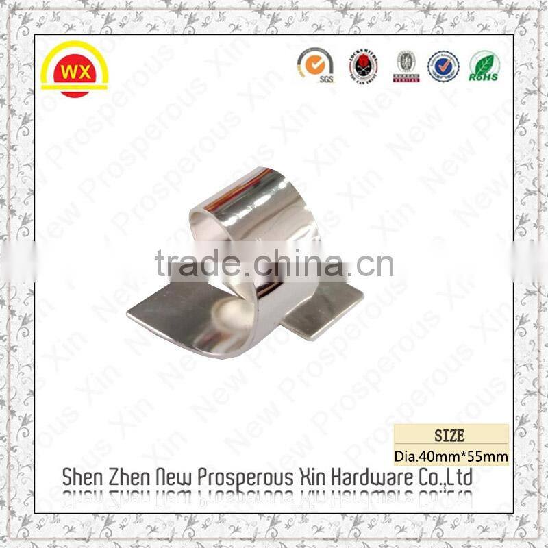 Hot sale customize engraved rose gold napkin ring