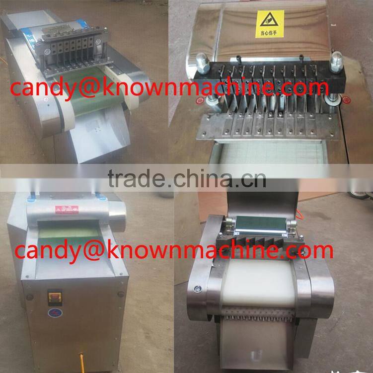 chicken meat cube cutting machine / frozen meat cutter