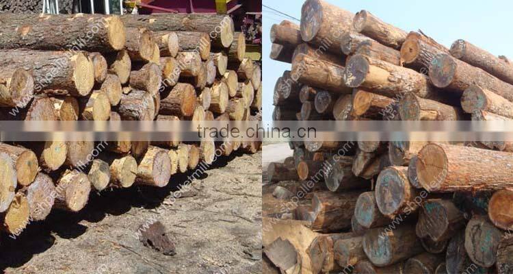 Electric drum wood branch crusher machine