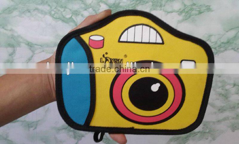 Free Design Personalized 3D Camera Coin Purse | Wrist Bag (BLQT020)