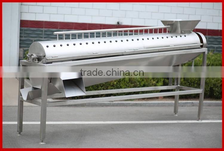 Horizontal Type Automatic Chicken Feet Skin Peeling Machine / Chicken Feet Skin Removing Machine