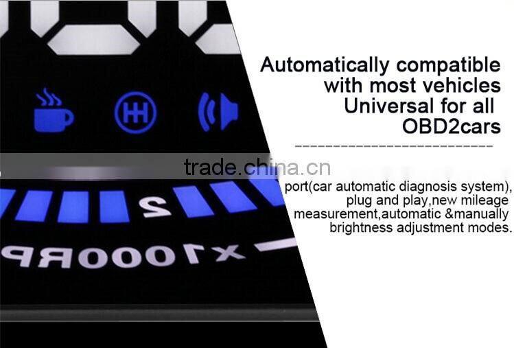Auto Electronic E300 car HUD OBD2 head up display
