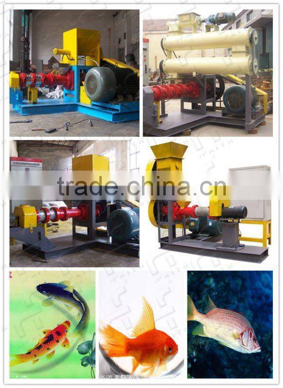 2012 newest automatic floating fish feed making machine
