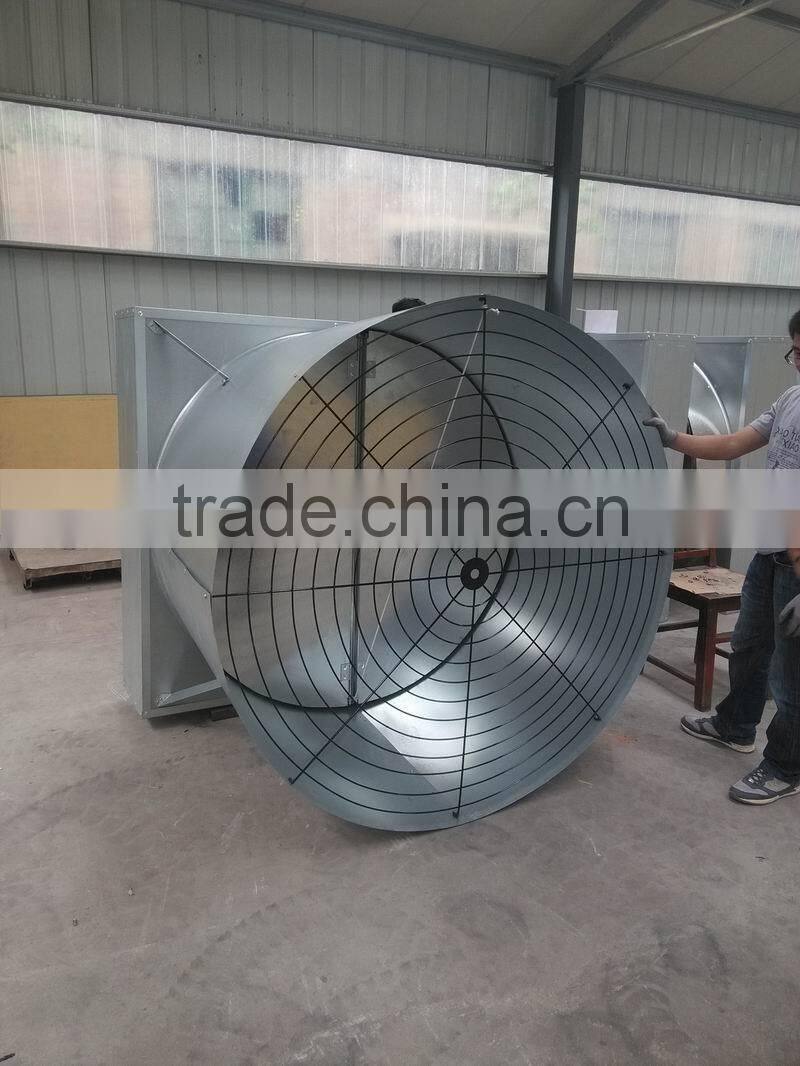 Strong cone exhaust fan with energy-saving motor